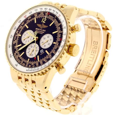 gold breitling watches|breitling gold watches prices.